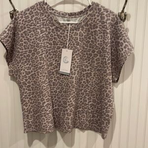NWT Johnny Was Calme Boxy‎ Crew Neck Top!